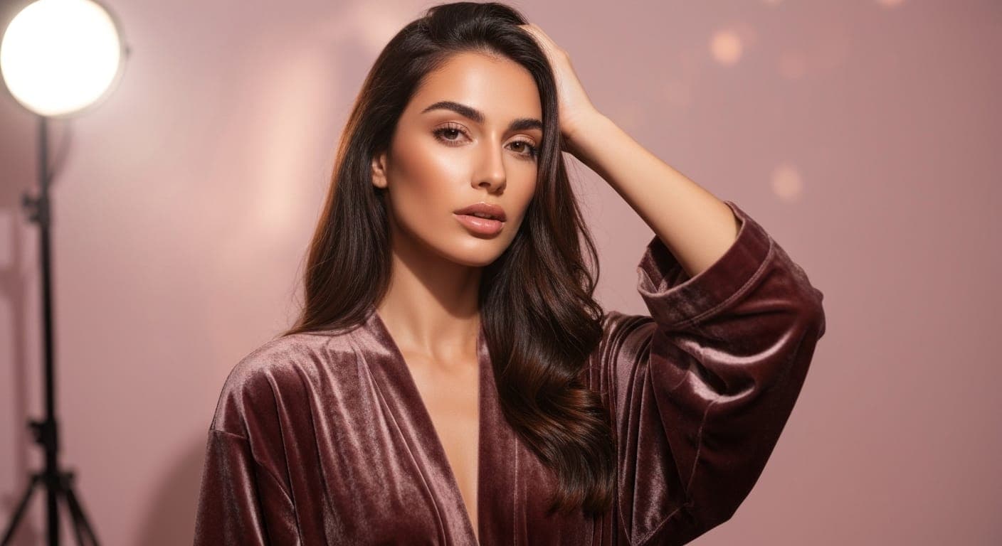 Un ejemplo impresionante de fotografía boudoir generada por IA