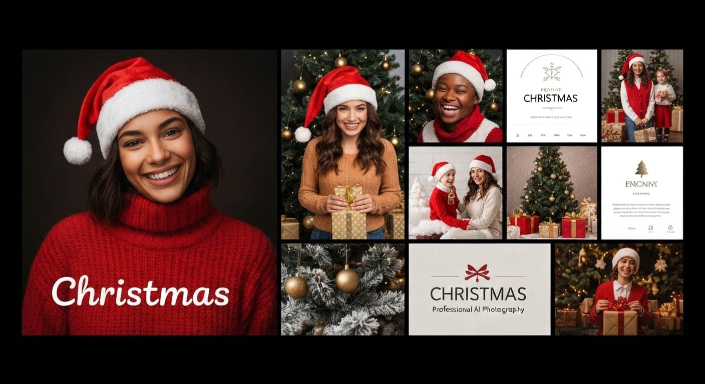 Poses navideñas con lego 40573 y decoraciones de Lemax Village