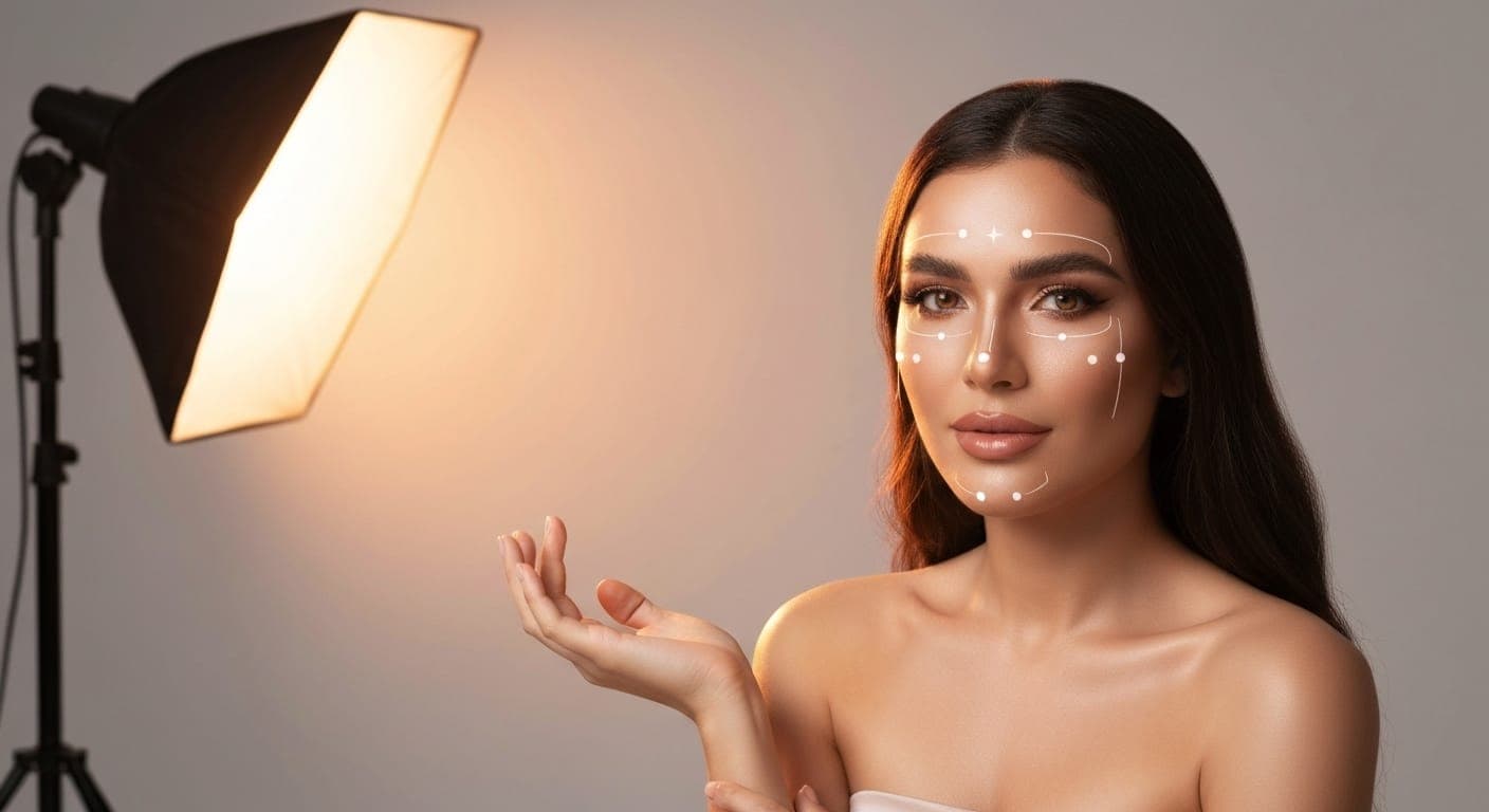 AI-generated Hollywood glamour photo showcasing beauty and elegance