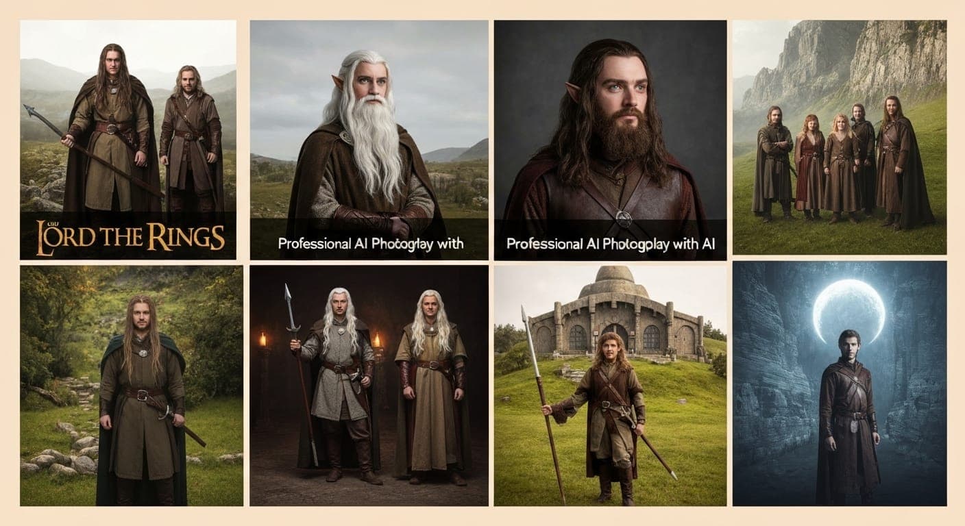 Step into Middle-earth: Lord Of The Rings Photoshoot Ideas