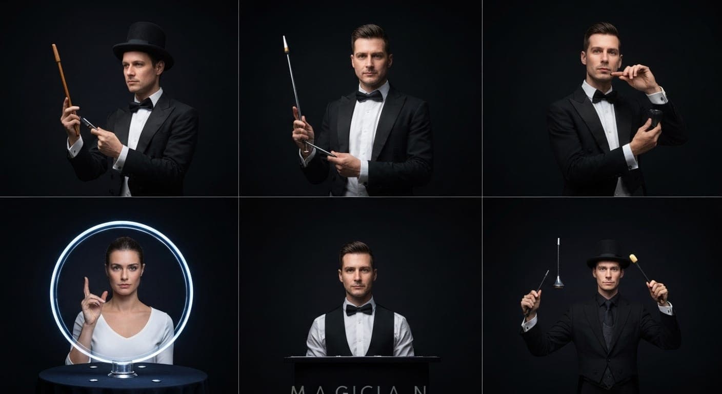 Unleash Magic: Captivating Magician Photoshoot Ideas