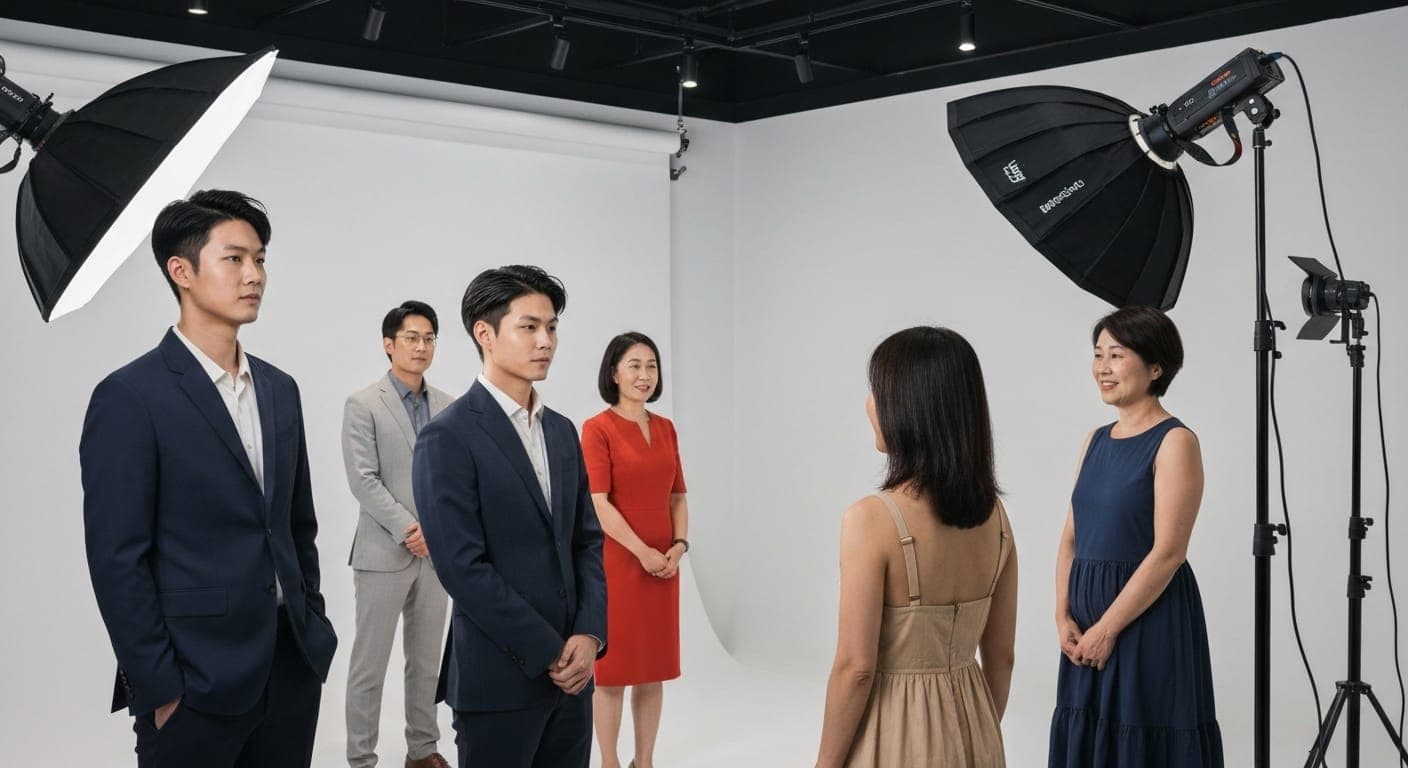 Beautiful AI-generated maternity photoshoot showcasing a mother in a flowing dress.