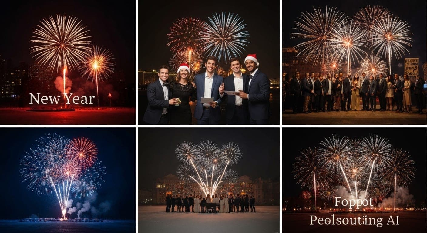 Inspírate: Sesión Fotográfica de Año Nuevo para Celebrar