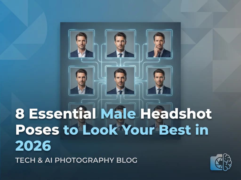8 Poses Essenciais para Fotos de Retrato Masculino para Você Estar no Seu Melhor em 2026