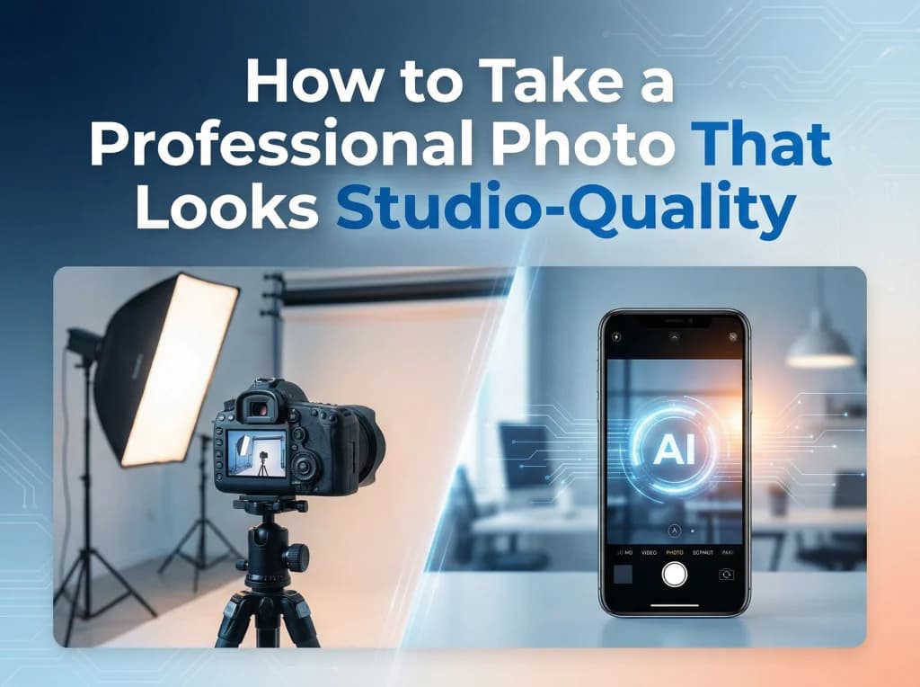 How to Take a Professional Photo That Looks Studio-Quality