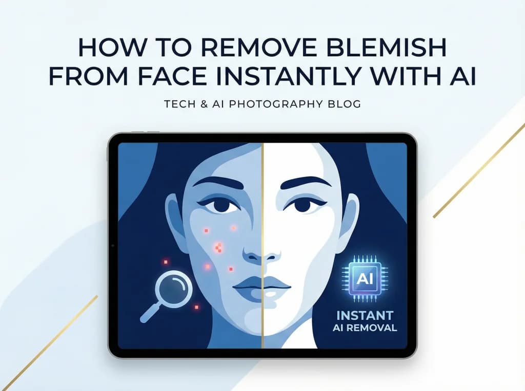 How to Remove Blemish From Face Instantly With AI