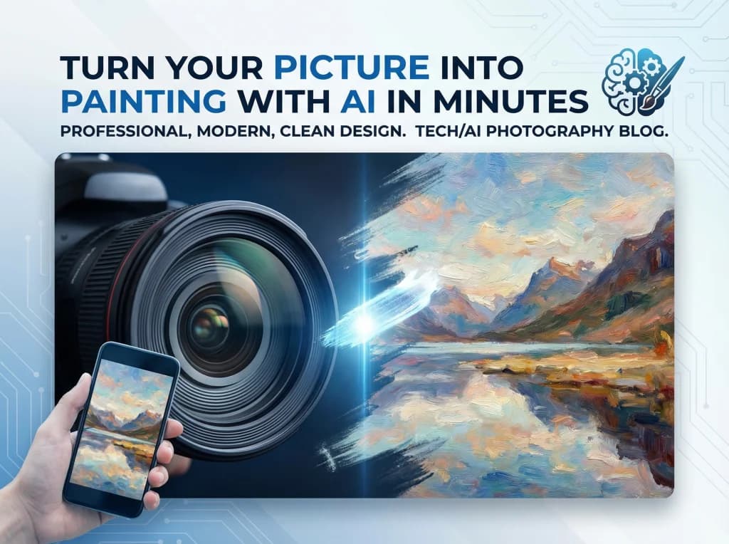 Turn Your Picture Into Painting With AI in Minutes