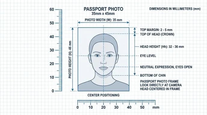 Passport Photo Size & Dimensions Guide (All Countries)