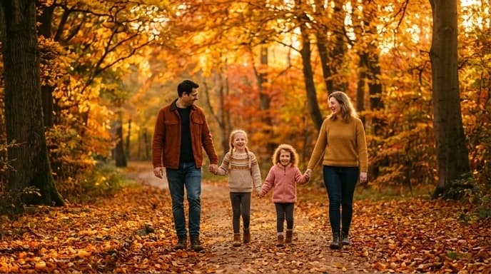 Fall Family Photo Ideas: Outfits, Poses & Locations