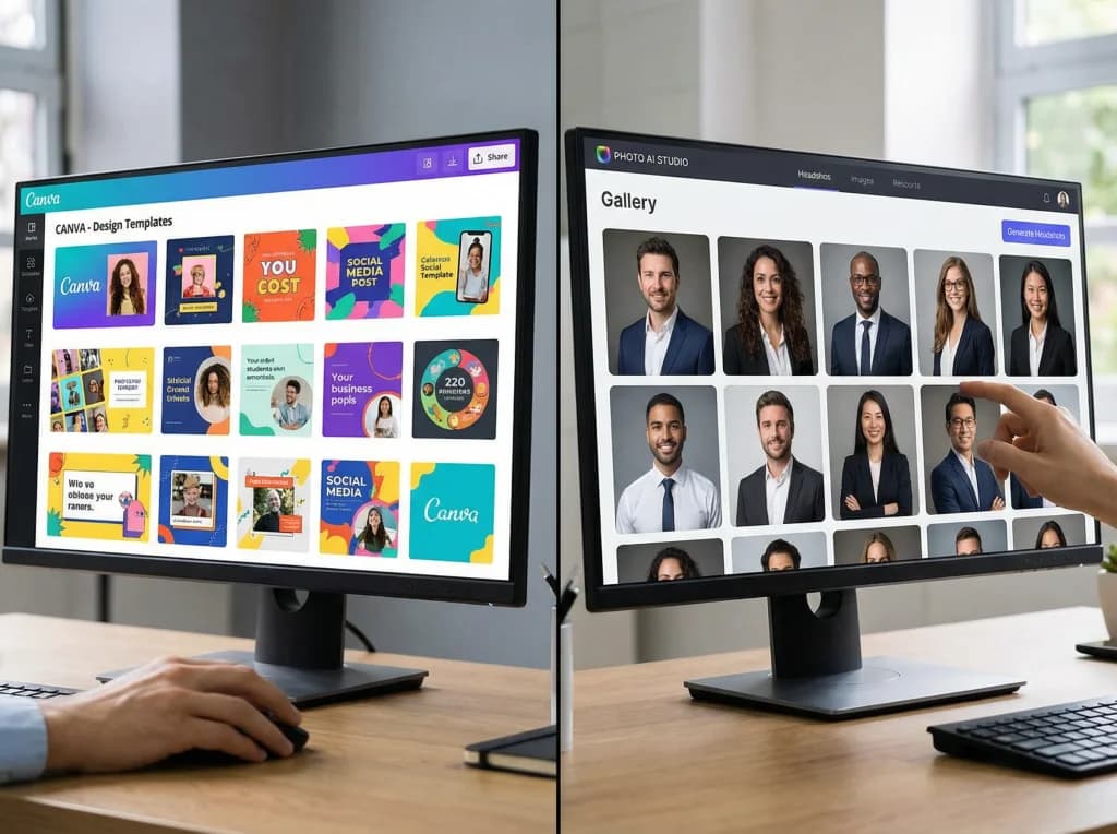Canva AI Image Generator vs. PhotoAI Studio: Il Miglior Strumento