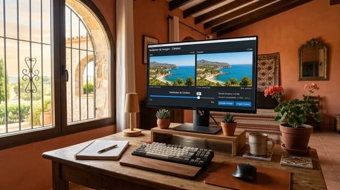 Cómo Comprimir una Imagen Gratis (2026): 8 Herramientas que Realmente Funcionan