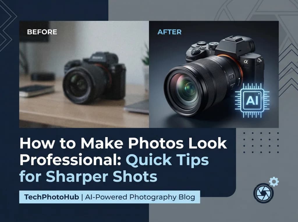 How to Make Photos Look Professional: Quick Tips for Sharper Shots