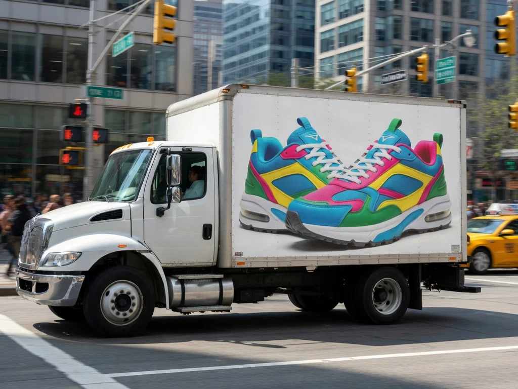 卡车广告 - 处理后